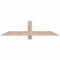 Ekena Millwork Eugene Smooth Timber Gable Bracket, Douglas Fir, 48"W x 12"H x 1 1/2"D x 3 1/2"F, 6/12 Pitch GBW048X12X0204EUG00SDF - alternate 1
